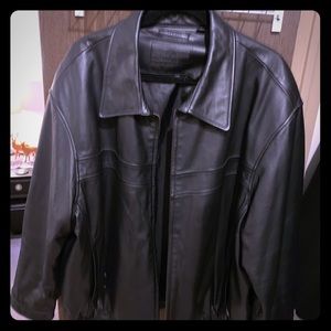 Roundtree and Yorke Leather Jacket XL